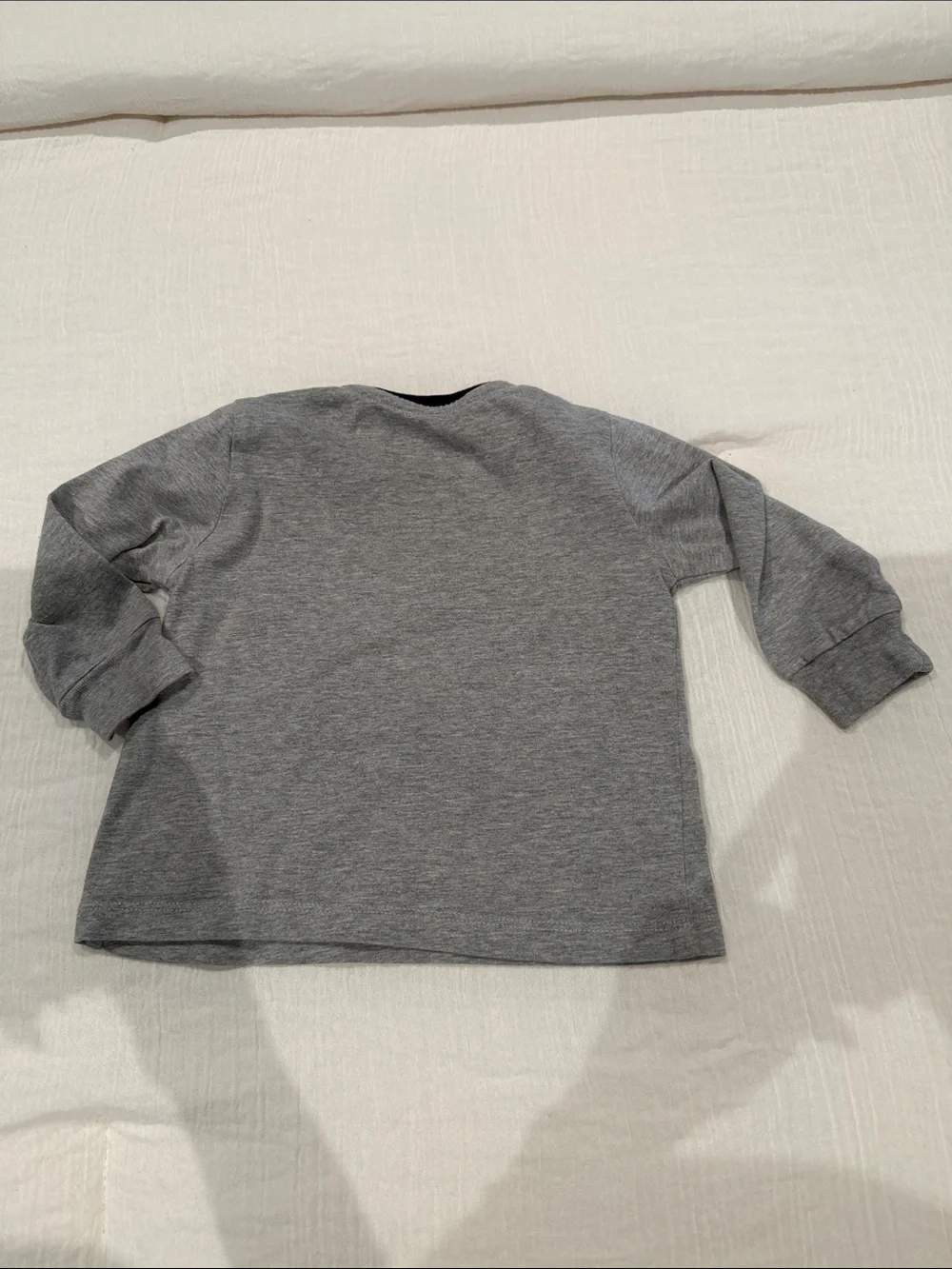 Ralph Lauren Gray Top with Navy Pants Baby Set 9M